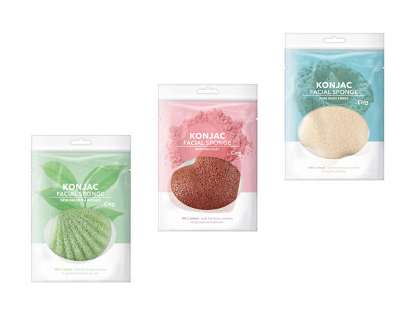 Éponge konjac pour le visage