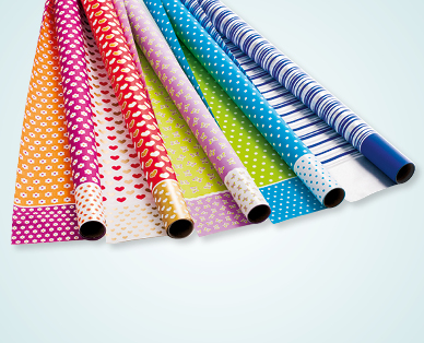 Papier cadeau créatif