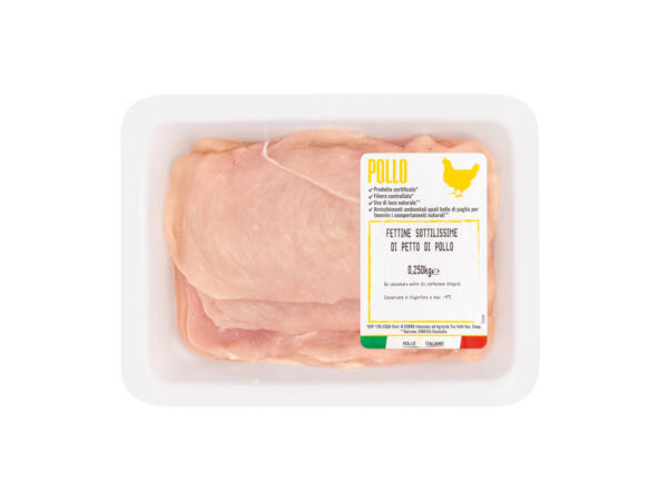 Thin Sliced Chicken Breast