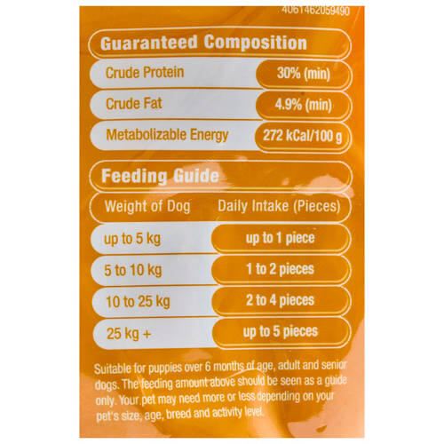 Dog Treat Straps 500g