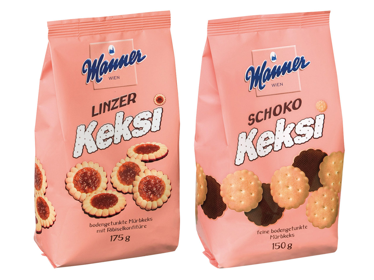 MANNER Linzer- oder Schoko-Keksi