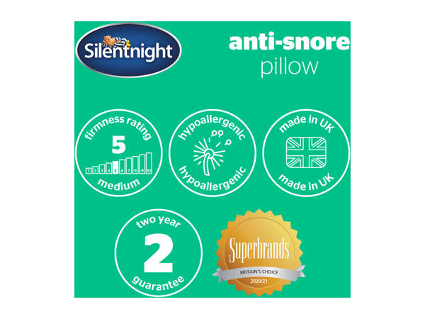 Silentnight Anti-Snore Pillow
