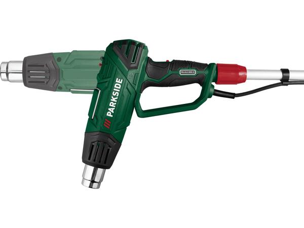 Long reach heat gun 2 in 1