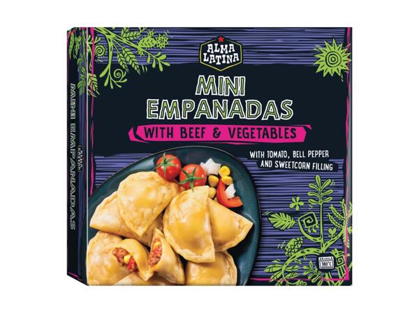 Mini Empanadas with Beef & Vegetables