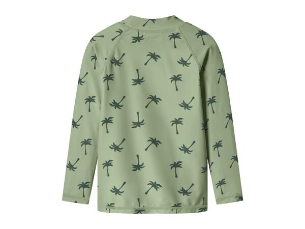 Younger Kids' UV Swim Set With Palm Tree Print - 2 Pieces