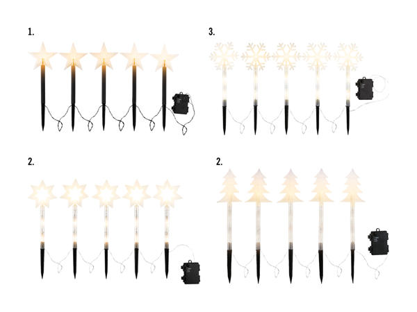 Baguettes lumineuses à LED