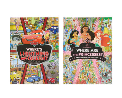 Mega Activity or Licensed Search & Find Books
