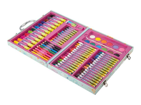 Crelando Kids' Art Case - 76 Piece Set - Mint