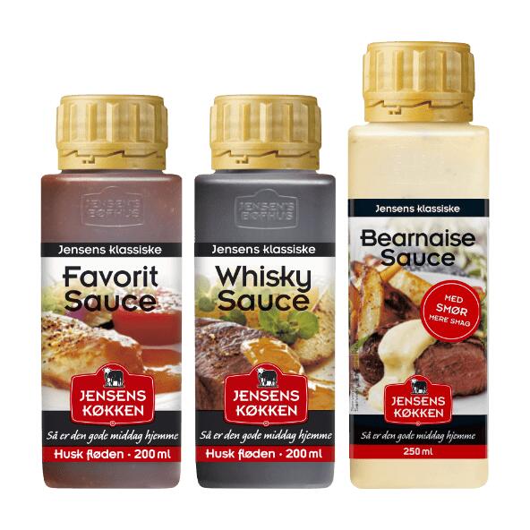 Bearnaise, Whisky eller Favorit sauce