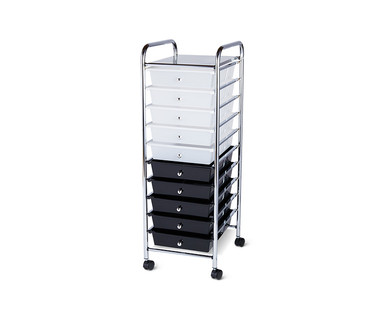 Easy Home 10-Drawer Rolling Storage Cart