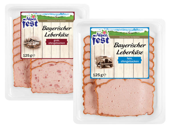 METZGERFRISCH Leberkäsaufschnitt