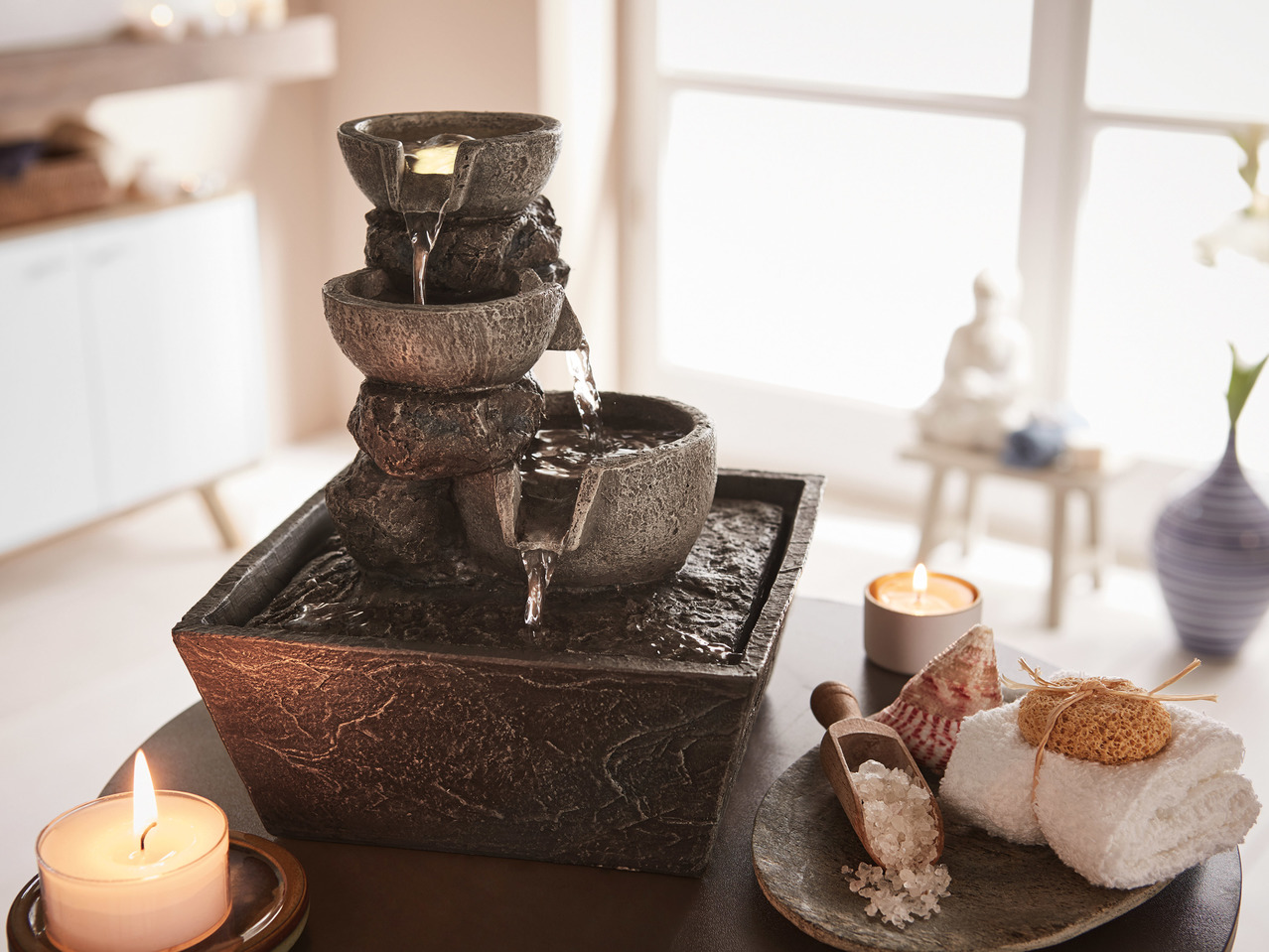 Melinera Indoor LED Fountain1