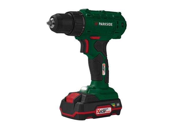 Parkside 20V Cordless Drill Driver