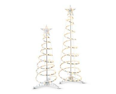 Merry Moments Light-Up Spiral Tree Set