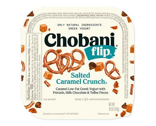 Chobani Flip Salted Caramel Greek Yogurt - Aldi - US - Specials archive