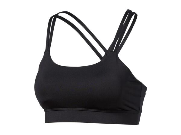 CRIVIT Black Premium Sports Bra