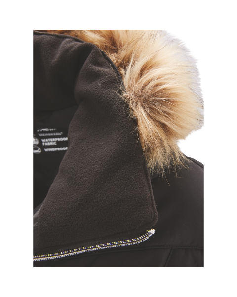 Black Junior Snow Jacket