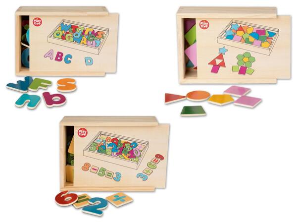 Holzmagnet-Set