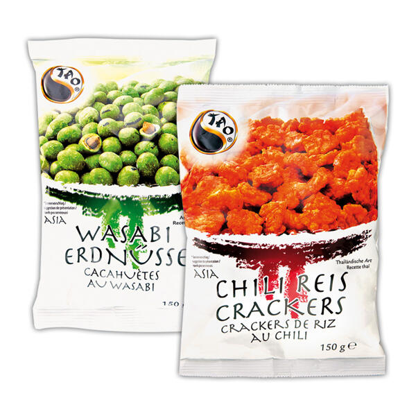 Asiatische Snacks