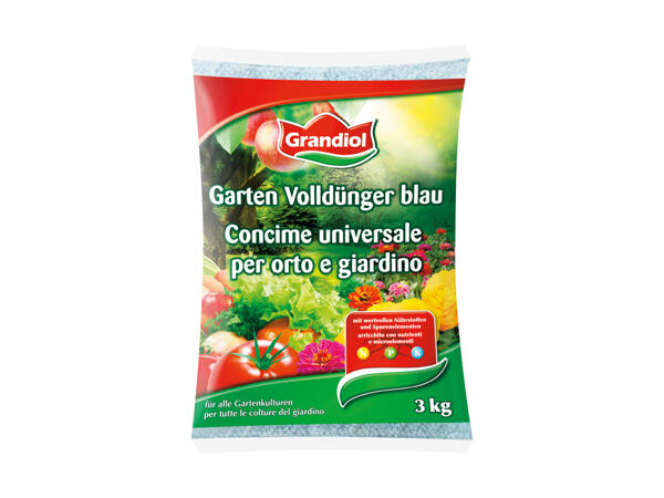 Fertilizzante universale blu