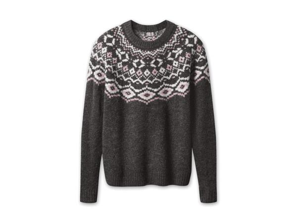 Damen Grobstrick-Pullover