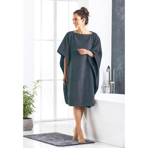 XL-Badetuch-Poncho 2in1