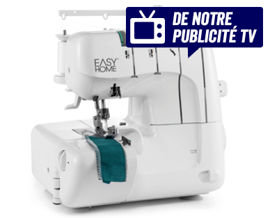 Machine à coudre overlock EASY HOME(R)