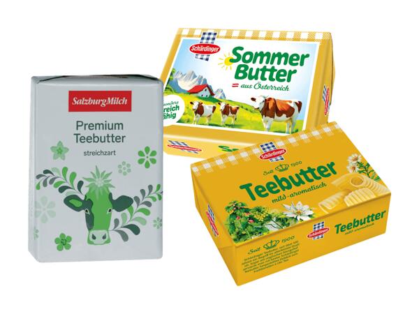 Premium Teebutter/Sauerrahm- oder Sommerbutter