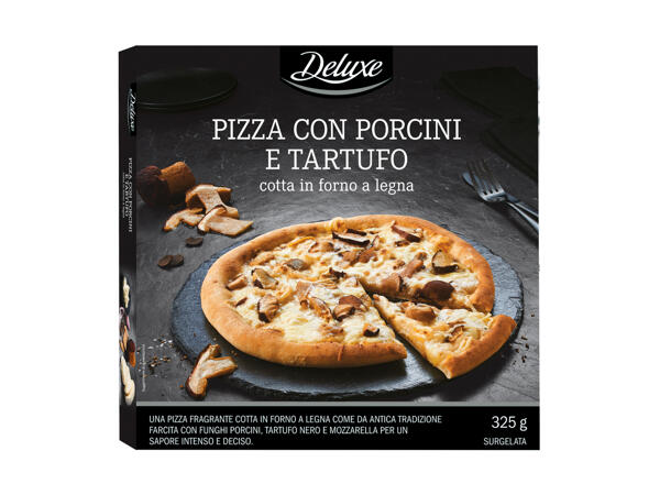 Pizza with Porcini Mushrooms and Truffles