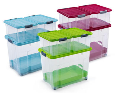 EASYHOME Maxi-Stapelboxenset, 4-teilig