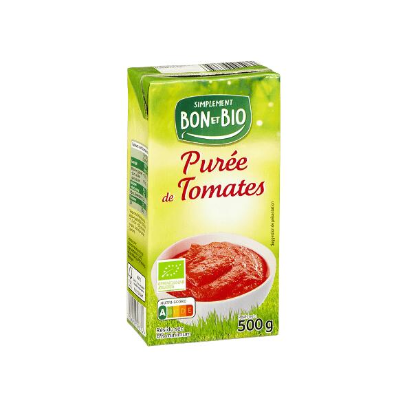 SIMPLEMENT BON & BIO(R) 				Purée de tomates Bio