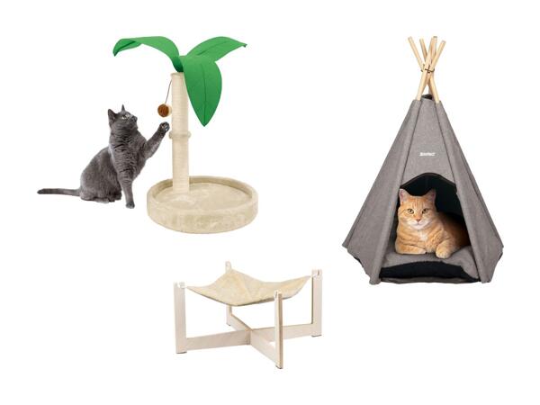 Arbre à chat "palmier"/​hamac/​tipi pour chat