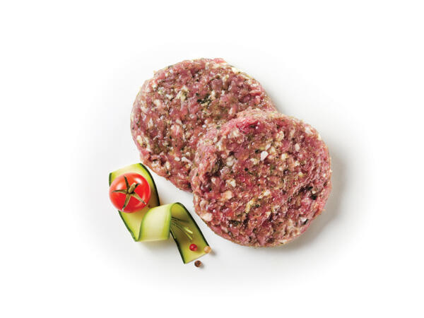 Hamburger with Wild Chicory
