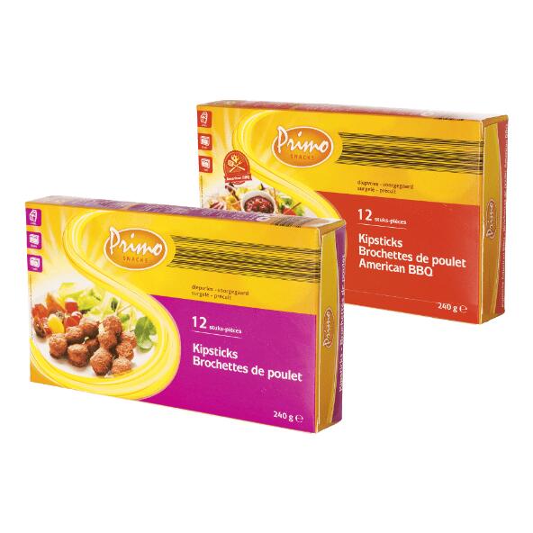 PRIMO SNACKS(R) 				Brochettes de poulet