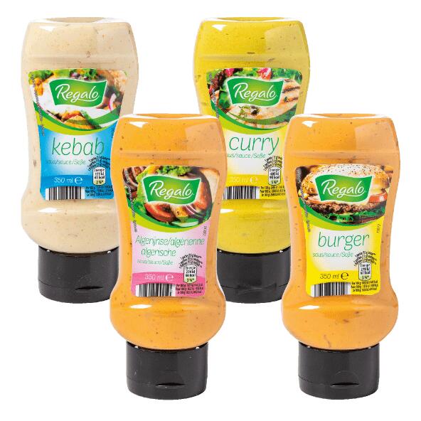 REGALO(R) 				Sauce de table