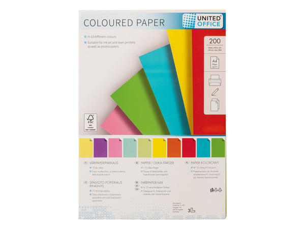 Coloured Paper