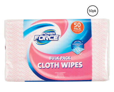 Cloth Wipes Bulk Pack 50pk