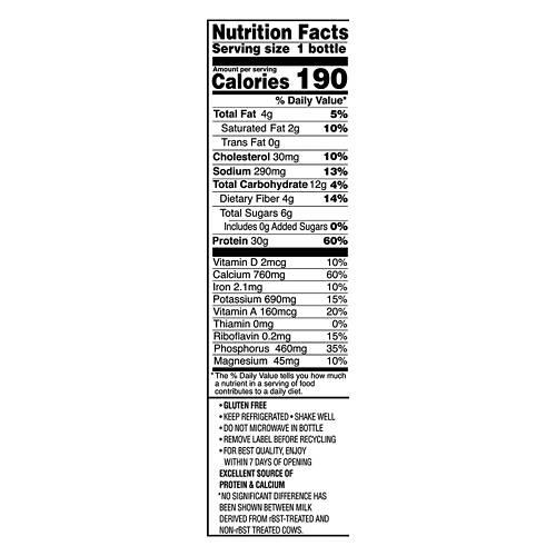 Lactose Free Rockin Chocolate Protein Drink, 12 fl oz