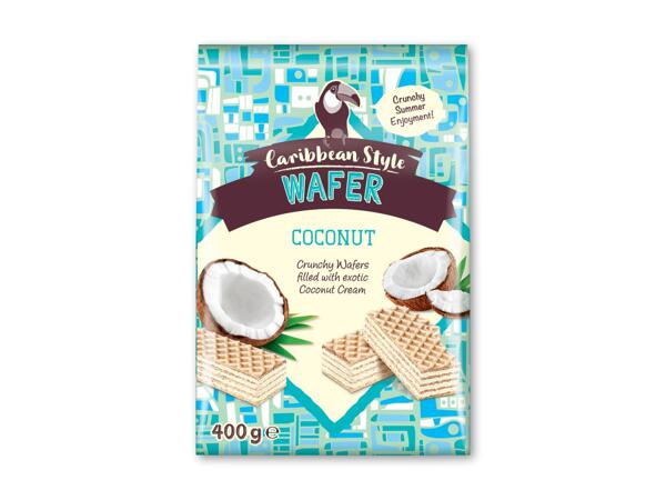 CARIBBEAN STYLE Vafler med kokoscremefyld