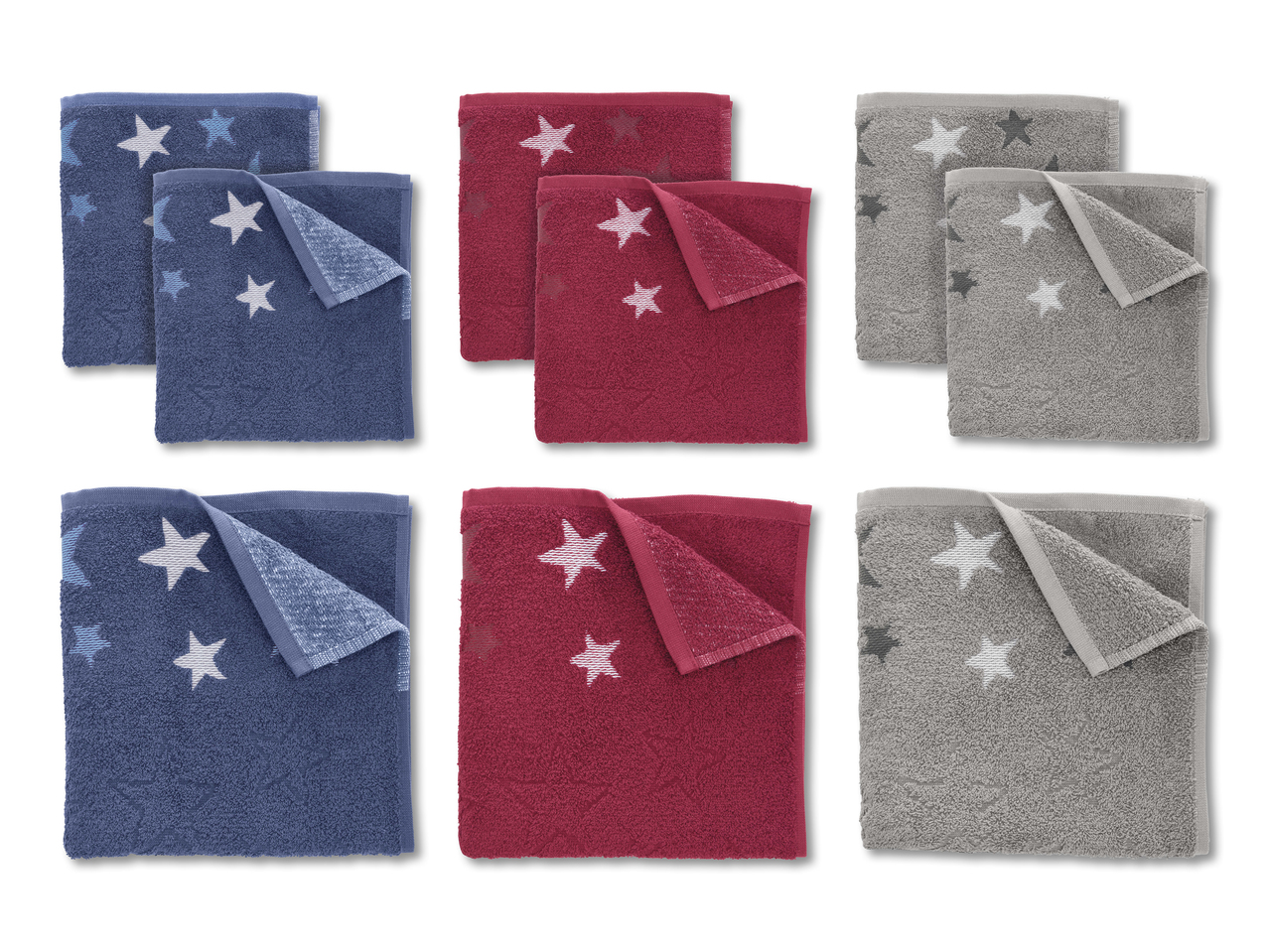 Serviettes de toilette éponge, lot de 2/ Serviette de douche éponge