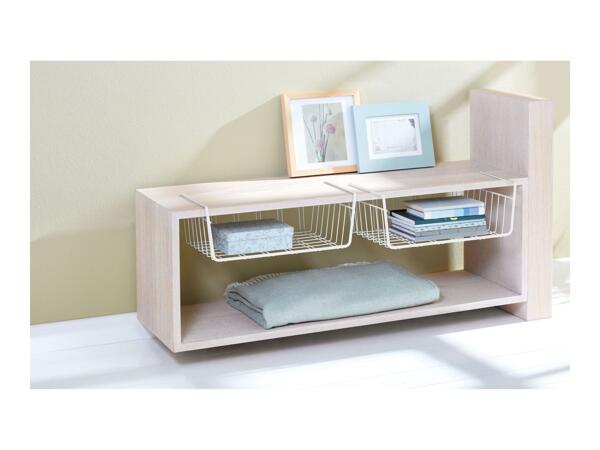 Livarno Home Shelf Storage Baskets - 2 Pack