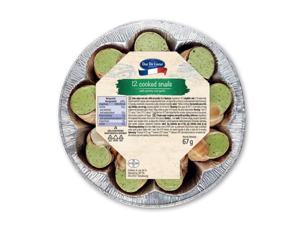 DUC DE COEUR Fyldte snegle