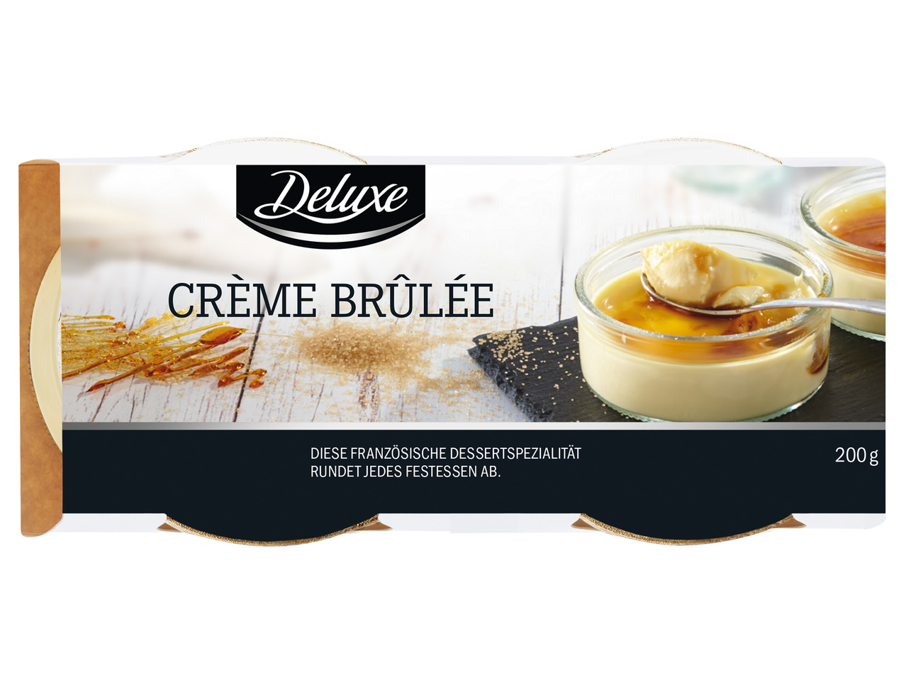DELUXE Crème Brûlée, 2er