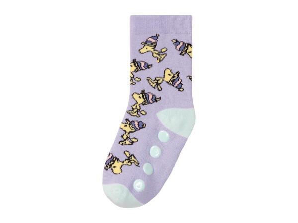 Kids' Character Slipper Socks - 2 pairs