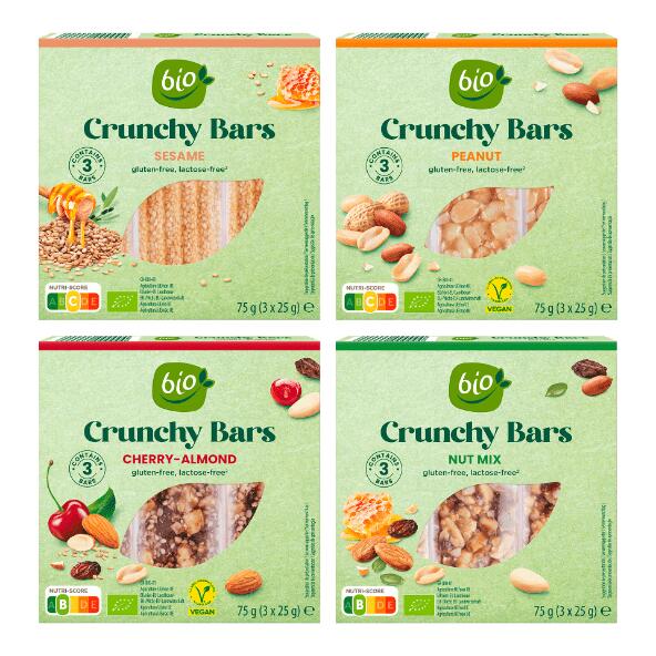 TRADER JOE'S BIO(R) 	 				Bioriegel mit Nüssen, 3 St.