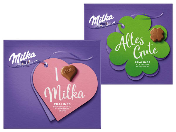 Milka I Love Pralinen