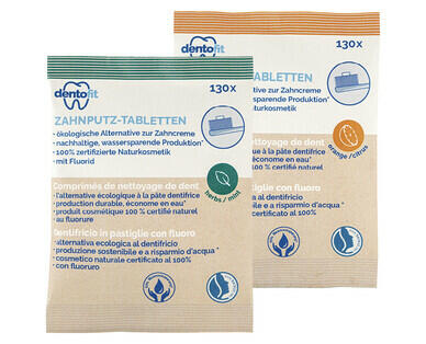 DENTOFIT 
 ZAHNPUTZTABLETTEN
