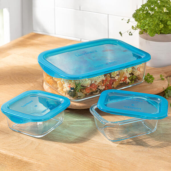 Glas-Vorratsdosen 3er-Set