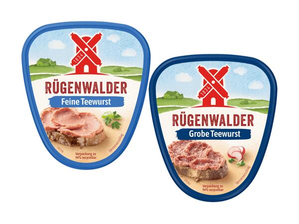 Tee- oder Gutsleberwurst