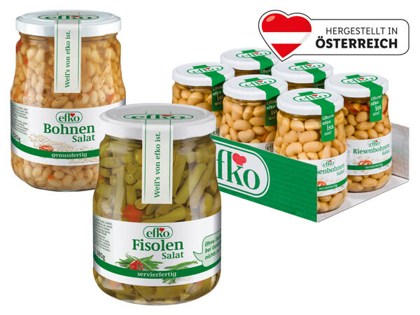 Efko Bohnen- oder Fisolensalat